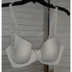 Dulce Vida Bra Size 36D Soft Underwire Bra Adjustable Strap Cream Colored